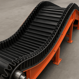 Corrugated Belt Conveyor
